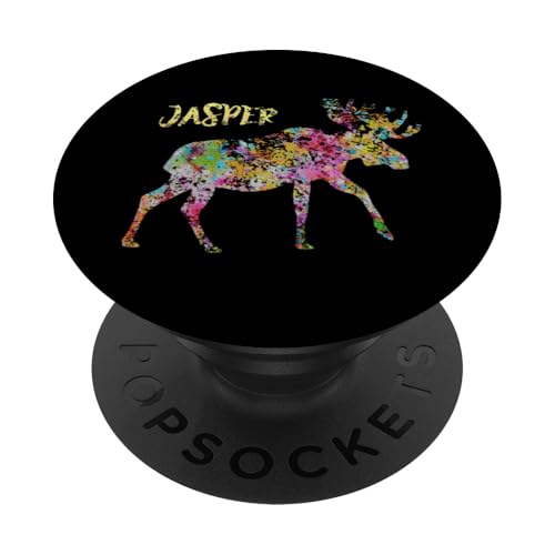 Jasper Elch Grafik | Jasper National Park Alberta Kanada PopSockets Klebender PopGrip Jasper Elch Grafik | Jasper National Park Alberta Kanada PopSockets Klebender PopGrip von Canadian Classic Designs