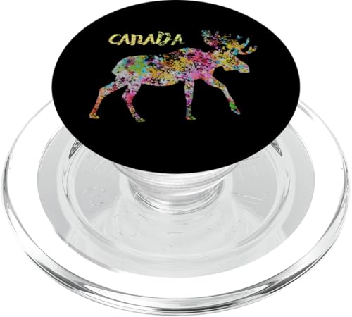 Kanada Elch Grafik | Kanada PopSockets PopGrip für MagSafe Kanada Elch Grafik | Kanada PopSockets PopGrip für MagSafe von Canadian Classic Designs
