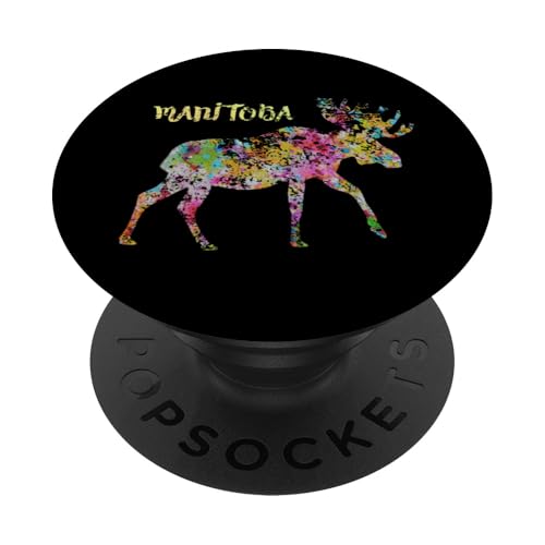 Manitoba Elch Grafik | Manitoba Deutschland PopSockets Klebender PopGrip Manitoba Elch Grafik | Manitoba Deutschland PopSockets Klebender PopGrip von Canadian Classic Designs