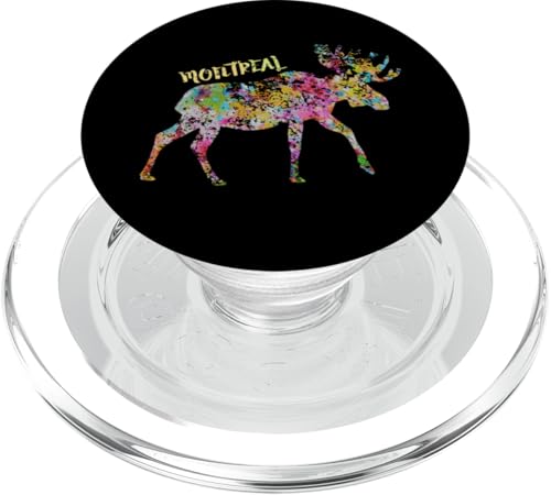 Montreal Elch Grafik | Montréal Québec Kanada PopSockets PopGrip für MagSafe Montreal Elch Grafik | Montréal Québec Kanada PopSockets PopGrip für MagSafe von Canadian Classic Designs