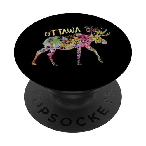 Ottawa Elch Grafik | Ottawa Ontario Kanada PopSockets Klebender PopGrip Ottawa Elch Grafik | Ottawa Ontario Kanada PopSockets Klebender PopGrip von Canadian Classic Designs