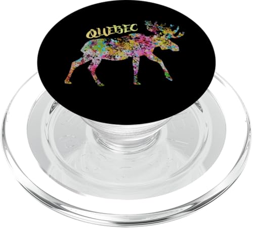 Quebec Elch Grafik | Québec Deutschland PopSockets PopGrip für MagSafe Quebec Elch Grafik | Québec Deutschland PopSockets PopGrip für MagSafe von Canadian Classic Designs