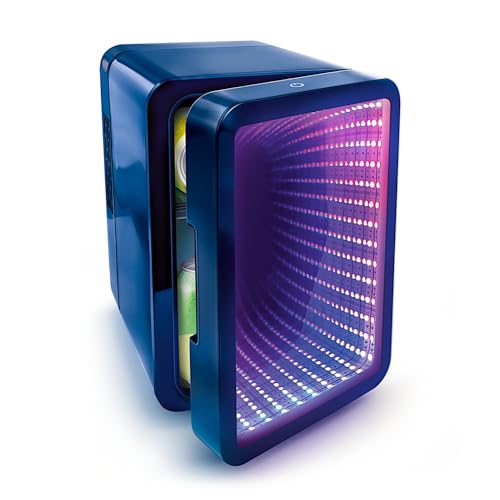 Canal Toys – So Chill Mini Fridge Infinity INF 041– Mini Kühlschrank mit LED-Spiegel – Kosmetik Kühlschrank für Skincare & Getränke – USB-Kühlung für Büro & Reisen Canal Toys – So Chill Mini Fridge Infinity INF 041– Mini Kühlschrank mit LED-Spiegel – Kosmetik Kühlschrank für Skincare & Getränke – USB-Kühlung für Büro & Reisen von Canal Toys