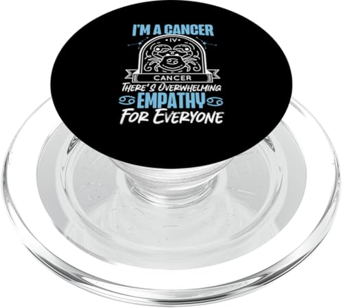 Cancer Zodiac: There's Overwhoming Empathy For Everyone PopSockets PopGrip für MagSafe Cancer Zodiac: There's Overwhoming Empathy For Everyone PopSockets PopGrip für MagSafe von Cancer Zodiac Sign Designs For Women