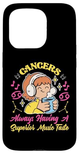 Krebs-Sternzeichen: Always Having A Superior Music Taste Hülle für iPhone 15 Pro Krebs-Sternzeichen: Always Having A Superior Music Taste Hülle für iPhone 15 Pro von Cancer Zodiac Sign Designs For Women