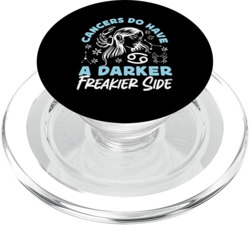 Krebs-Sternzeichen: Krebs haben eine dunklere, freakere Seite PopSockets PopGrip für MagSafe von Cancer Zodiac Sign Designs For Women