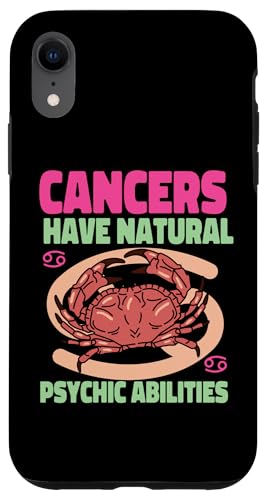 Krebs-Sternzeichen: Krebs haben natürliche psychische Fähigkeiten Hülle für iPhone XR Krebs-Sternzeichen: Krebs haben natürliche psychische Fähigkeiten Hülle für iPhone XR von Cancer Zodiac Sign Designs For Women
