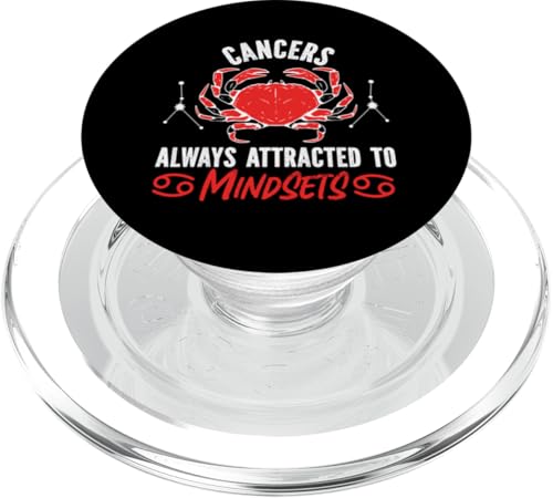 Krebs-Sternzeichen: Krebs – immer von Mindsets angezogen PopSockets PopGrip für MagSafe Krebs-Sternzeichen: Krebs – immer von Mindsets angezogen PopSockets PopGrip für MagSafe von Cancer Zodiac Sign Designs For Women