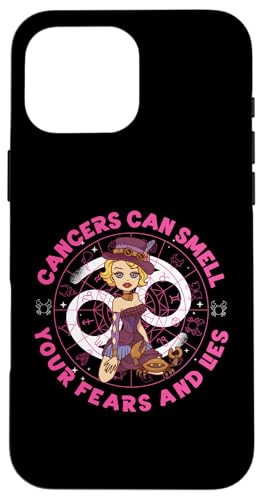 Krebs-Sternzeichen: Krebs kann Ihre Angst und Lügen riechen Hülle für iPhone 16 Pro Max Krebs-Sternzeichen: Krebs kann Ihre Angst und Lügen riechen Hülle für iPhone 16 Pro Max von Cancer Zodiac Sign Designs For Women