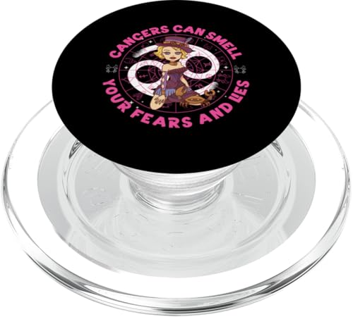 Krebs-Sternzeichen: Krebs kann Ihre Angst und Lügen riechen PopSockets PopGrip für MagSafe Krebs-Sternzeichen: Krebs kann Ihre Angst und Lügen riechen PopSockets PopGrip für MagSafe von Cancer Zodiac Sign Designs For Women