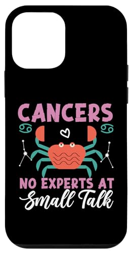 Krebs-Sternzeichen: Krebs – keine Experten bei Small Talk Hülle für iPhone 12 mini Krebs-Sternzeichen: Krebs – keine Experten bei Small Talk Hülle für iPhone 12 mini von Cancer Zodiac Sign Designs For Women