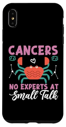 Krebs-Sternzeichen: Krebs – keine Experten bei Small Talk Hülle für iPhone XS Max Krebs-Sternzeichen: Krebs – keine Experten bei Small Talk Hülle für iPhone XS Max von Cancer Zodiac Sign Designs For Women