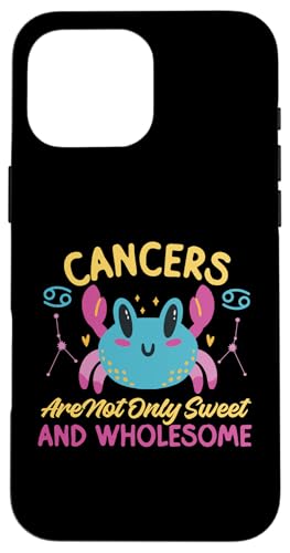 Krebs-Sternzeichen: Krebs sind nicht nur süß und gesund Hülle für iPhone 16 Pro Max Krebs-Sternzeichen: Krebs sind nicht nur süß und gesund Hülle für iPhone 16 Pro Max von Cancer Zodiac Sign Designs For Women