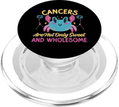 Krebs-Sternzeichen: Krebs sind nicht nur süß und gesund PopSockets PopGrip für MagSafe Krebs-Sternzeichen: Krebs sind nicht nur süß und gesund PopSockets PopGrip für MagSafe von Cancer Zodiac Sign Designs For Women