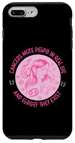 Krebs-Sternzeichen: Menschen stummeln und vergessen Sie, dass sie existieren Hülle für iPhone 7 Plus/8 Plus von Cancer Zodiac Sign Designs For Women