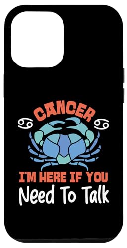 Krebs-Tierkreiszeichen: Krebs - Ich bin hier, wenn du reden musst Hülle für iPhone 12 Pro Max Krebs-Tierkreiszeichen: Krebs - Ich bin hier, wenn du reden musst Hülle für iPhone 12 Pro Max von Cancer Zodiac Sign Designs For Women