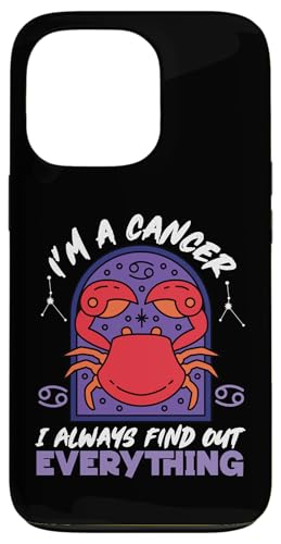 Sternzeichen Krebs: Ich bin ein Krebs - Ich finde immer alles heraus Hülle für iPhone 13 Pro Sternzeichen Krebs: Ich bin ein Krebs - Ich finde immer alles heraus Hülle für iPhone 13 Pro von Cancer Zodiac Sign Designs For Women
