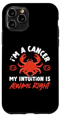 Sternzeichen Krebs: Ich bin ein Krebs - Meine Intuition hat immer Recht Hülle für iPhone 11 Pro Sternzeichen Krebs: Ich bin ein Krebs - Meine Intuition hat immer Recht Hülle für iPhone 11 Pro von Cancer Zodiac Sign Designs For Women