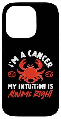 Sternzeichen Krebs: Ich bin ein Krebs - Meine Intuition hat immer Recht Hülle für iPhone 14 Pro Sternzeichen Krebs: Ich bin ein Krebs - Meine Intuition hat immer Recht Hülle für iPhone 14 Pro von Cancer Zodiac Sign Designs For Women