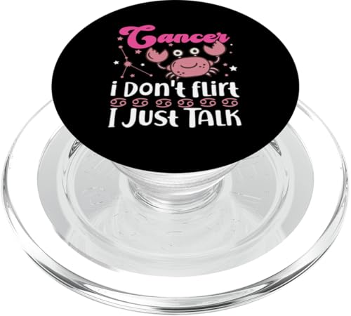 Sternzeichen Krebs: Krebs - Ich flirte nicht, ich rede nur PopSockets PopGrip für MagSafe Sternzeichen Krebs: Krebs - Ich flirte nicht, ich rede nur PopSockets PopGrip für MagSafe von Cancer Zodiac Sign Designs For Women
