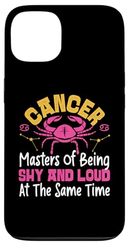 Sternzeichen Krebs: Meister darin, schüchtern und laut zu sein Hülle für iPhone 13 Sternzeichen Krebs: Meister darin, schüchtern und laut zu sein Hülle für iPhone 13 von Cancer Zodiac Sign Designs For Women