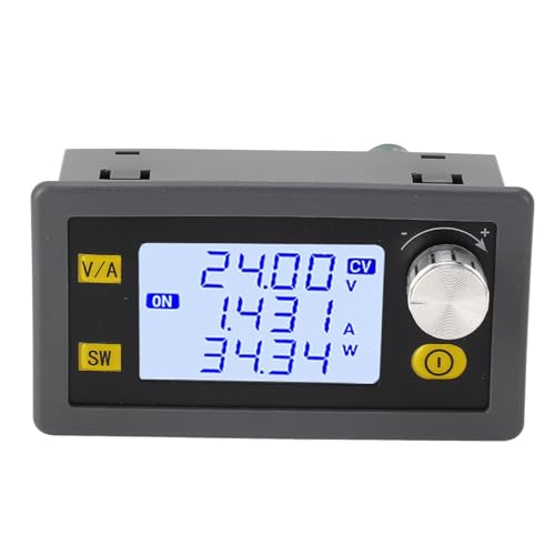 DC/DC-Buck-Boost-Konverter, Einstellbarer Spannungsregler, DC 0,6–30 V, 5 A, 80 W, Step-Down-Aufwärtstransformator, Netzteil, Spannungswandler, Buck-Boost-Transformator Mit LCD-Display von Candeon