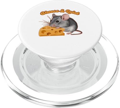 Cheese & Quiet Mouse PopSockets PopGrip für MagSafe Cheese & Quiet Mouse PopSockets PopGrip für MagSafe von Candis Raechelle Designs