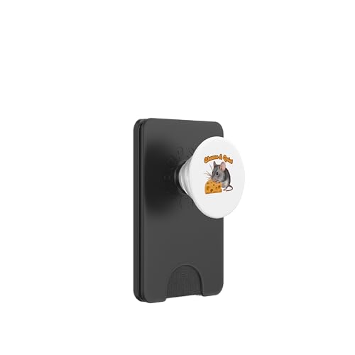 Cheese & Quiet Mouse PopSockets PopWallet für MagSafe Cheese & Quiet Mouse PopSockets PopWallet für MagSafe von Candis Raechelle Designs