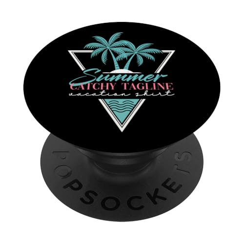Einprägsamer Sommer-Slogan Urlaub PopSockets Klebender PopGrip Einprägsamer Sommer-Slogan Urlaub PopSockets Klebender PopGrip von Candis Raechelle Designs