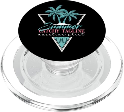 Einprägsamer Sommer-Slogan Urlaub PopSockets PopGrip für MagSafe von Candis Raechelle Designs