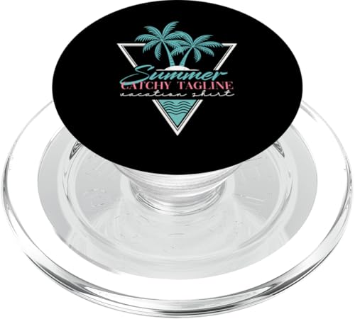Einprägsamer Sommer-Slogan Urlaub PopSockets PopGrip für MagSafe von Candis Raechelle Designs
