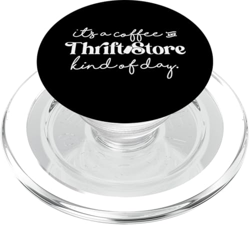 Es ist eine Art Kaffee- und Secondhand-Laden-Tag PopSockets PopGrip für MagSafe Es ist eine Art Kaffee- und Secondhand-Laden-Tag PopSockets PopGrip für MagSafe von Candis Raechelle Designs