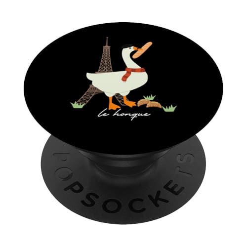 Gans, Le Honque PopSockets Klebender PopGrip von Candis Raechelle Designs
