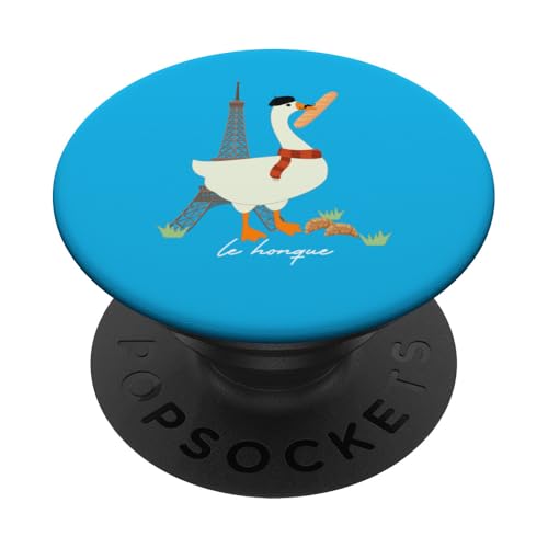 Gans, Le Honque PopSockets Klebender PopGrip von Candis Raechelle Designs