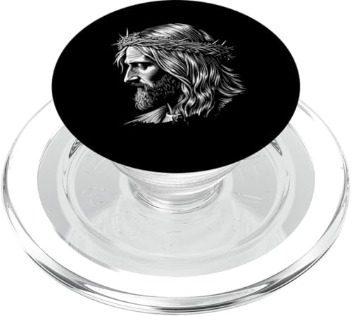 Jesus, Skizze PopSockets PopGrip für MagSafe von Candis Raechelle Designs