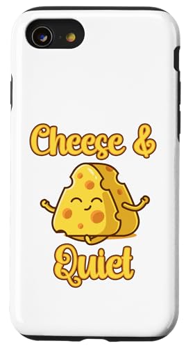 Käse & Quiet Hülle für iPhone SE (2020) / 7 / 8 von Candis Raechelle Designs