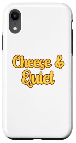 Käse & Quiet Hülle für iPhone XR Käse & Quiet Hülle für iPhone XR von Candis Raechelle Designs