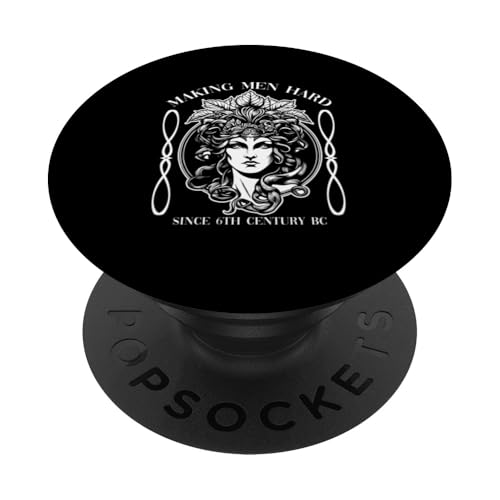 Medusa, die Männer seit dem 6. Jahrhundert v. Chr. schwer macht PopSockets Klebender PopGrip von Candis Raechelle Designs