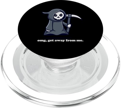 Sensenmann, omg, geh weg von mir. PopSockets PopGrip für MagSafe von Candis Raechelle Designs