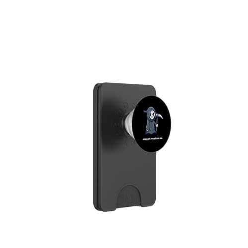 Sensenmann, omg, geh weg von mir. PopSockets PopWallet für MagSafe von Candis Raechelle Designs