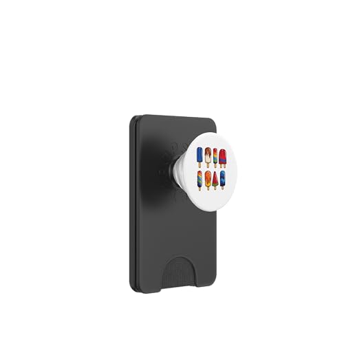 Sommer-Eiscreme-Leckereien PopSockets PopWallet für MagSafe von Candis Raechelle Designs