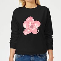 Flower 4 Women's Sweatshirt - Black - 5XL von Candlelight