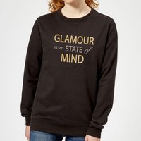 Glamour Is A State Of Mind Women's Sweatshirt - Black - 5XL von Candlelight