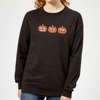 Pumpkins Women's Sweatshirt - Black - 5XL von Candlelight