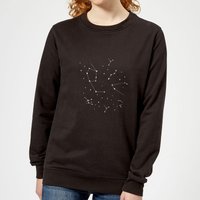 Star Constellations Women's Sweatshirt - Black - 5XL von Candlelight
