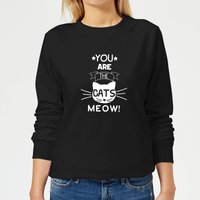 You Are The Cats Meow Women's Sweatshirt - Black - 5XL von Candlelight