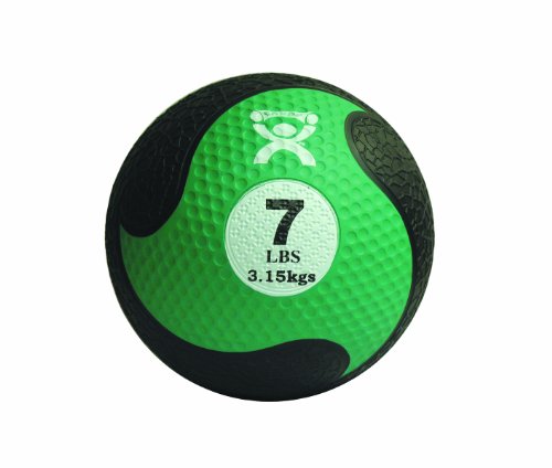 CanDo® Medizinball aus Gummi - 3,2 kg von Cando