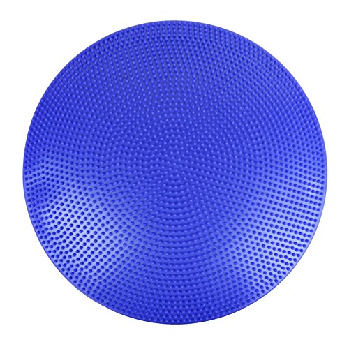 CanDo Balancekissen mit Noppenseite, Sitzkissen, aufpumpbar, Balance Disc, 60 cm Durchmesser, blau CanDo Balancekissen mit Noppenseite, Sitzkissen, aufpumpbar, Balance Disc, 60 cm Durchmesser, blau von Cando