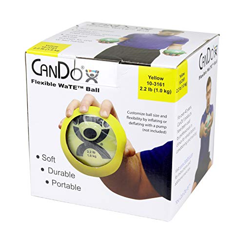CanDo Gewichtsball - Trainingsball, gelb, 1 kg CanDo Gewichtsball - Trainingsball, gelb, 1 kg von Cando
