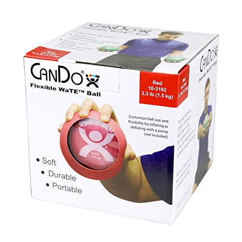 CanDo Gewichtsball - Trainingsball, rot, 1,5 kg von Cando